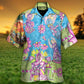 Breast Cancer Courage Angel With Pink Ribbon - Hawaiian Shirt
