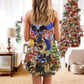 Veteran Christmas Merry Holiday – Women's Summer Sleeveless V-Neck Camisole Dress