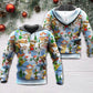 Christmas American Pride Merry Xmas - 3D Hoodie