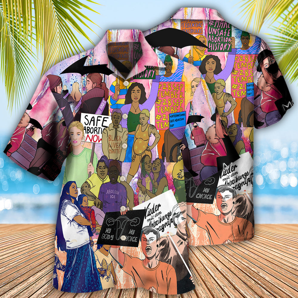 My Body My Choice Statement - Hawaiian Shirt