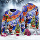 Christmas Santa Love Holiday Style – Sweater - Ugly Christmas Sweater
