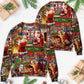 Santa Claus Christmas Merry Xmas Style – Sweater - Ugly Christmas Sweater