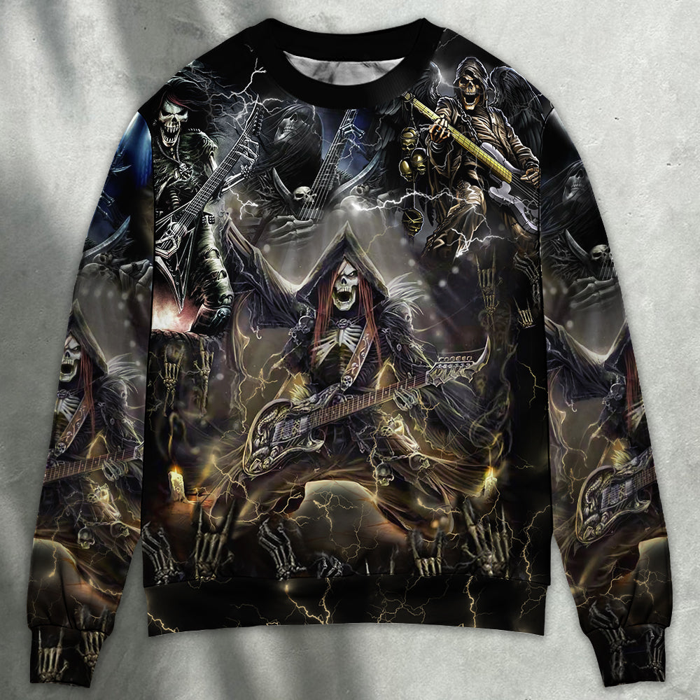 Guitar Music Free Spirit Style – Sweater - Ugly Christmas Sweater