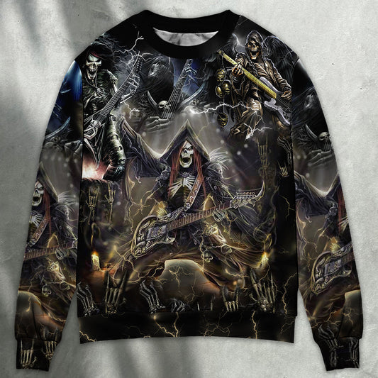 Guitar Music Free Spirit Style – Sweater - Ugly Christmas Sweater