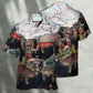 Cow On The Farm Rustic Country Art – Hawaiian Shirt