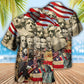 American Freedom History Quote Patriotic Style – Hawaiian Shirt