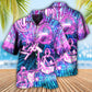 Sound Engineer Neon Audio Art – Hawaiian Shirt