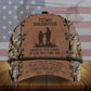 To My Daughter Personalized Camo Deer Hunting Gift – Classic Cap