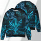 Blue Dragon Lightning Witch Fantasy Art – Sweater - Ugly Christmas Sweater