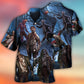 Dark Zombie Horror Halloween Art – Hawaiian Shirt