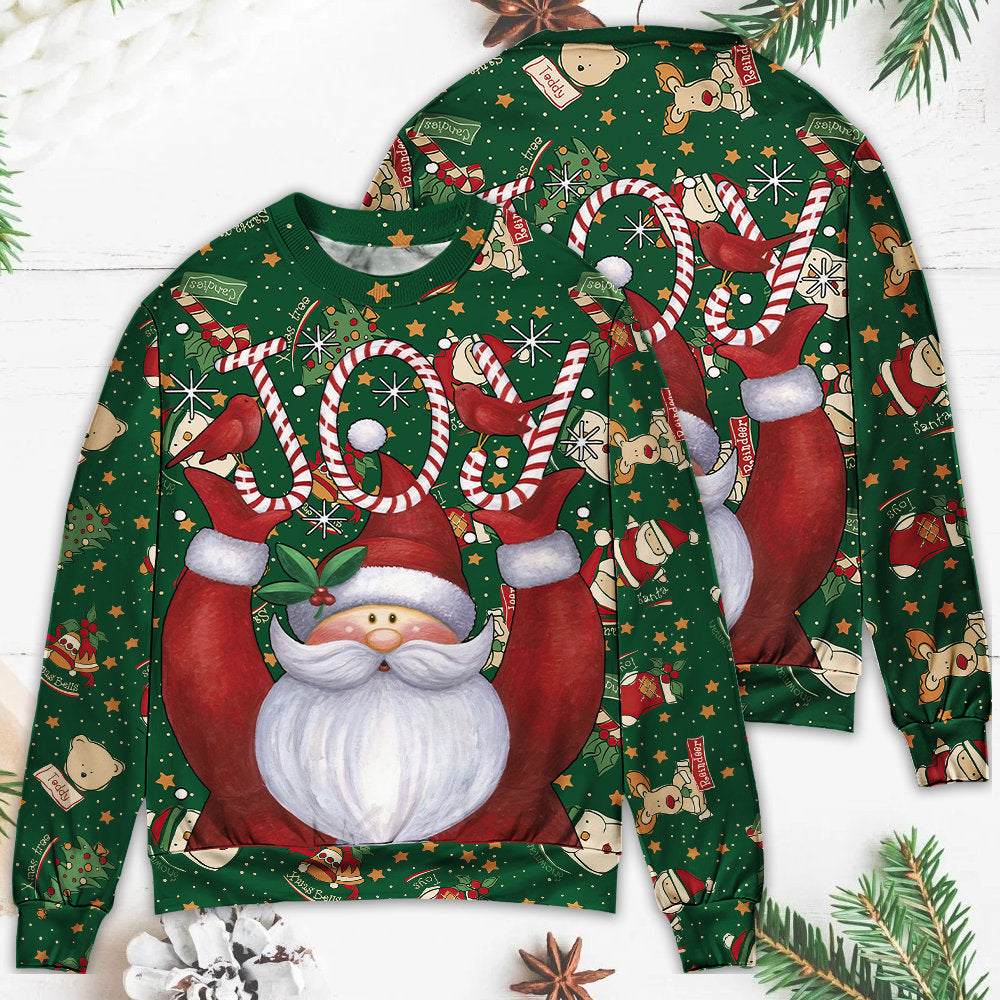 Christmas Santa Lover Joyful Style – Sweater - Ugly Christmas Sweater