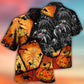 Halloween Spider Pumpkin Spooky Art – Hawaiian Shirt