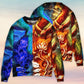 Phoenix Rebirth Fantasy Life Art – Sweater - Ugly Christmas Sweater