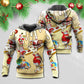 Santa Pizza Night Christmas - 3D Hoodie