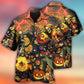 Halloween Skull And Dark Pumpkin – Hawaiian Shirt