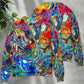Octopus Lover Colorful Art Style – Sweater - Ugly Christmas Sweater