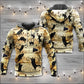Black Cat Music Note Love Style - Hoodie