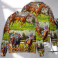 Horse Racing Dont Look Back Style – Sweater - Ugly Christmas Sweater