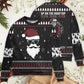 Christmas Santa Up On The Rooftop – Sweater - Ugly Christmas Sweater