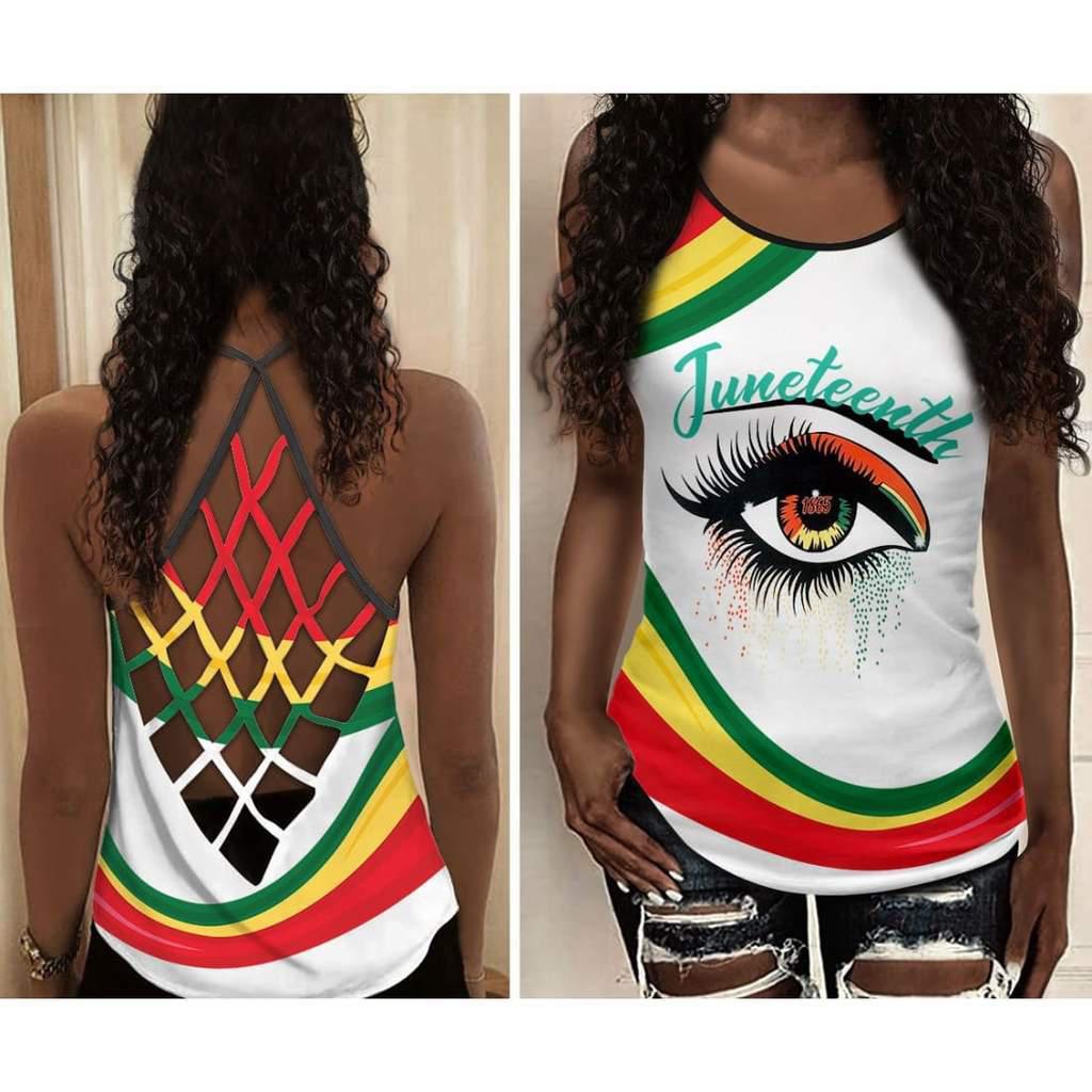 Black Woman Love Peace Limited Edition 3 – Hollow Tank Top