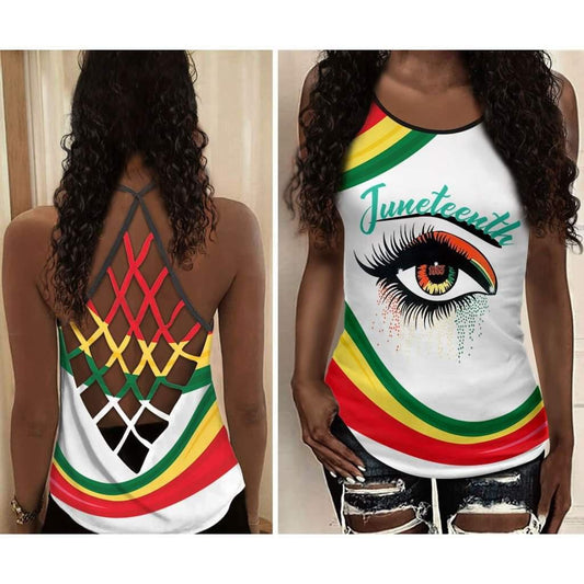 Black Woman Love Peace Limited Edition 3 – Hollow Tank Top
