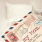 Mom Dear Mom Love Letter Flannel Blanket For Living Room And Bedroom Styling