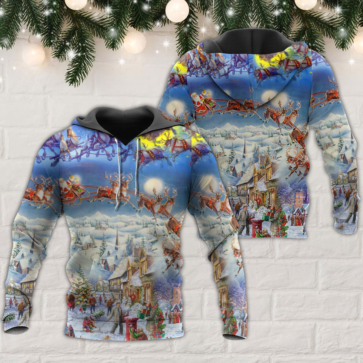 Christmas Be Santa Be Kind - 3D Hoodie