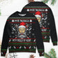 Christmas Valhalla Skull Of Glory Art – Sweater - Ugly Christmas Sweater