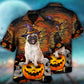 Halloween Pug My Lovely Pumpkin Dog - Hawaiian Shirt