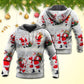 Christmas Santa Always With You Art Style - Hoodie