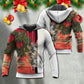 Christmas Cat Waiting For Christmas - Hoodie