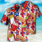 Patriotic Food Stars And Freedom Theme – Hawaiian Shirt