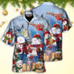 Christmas Family Snowman Love Holiday Art – Hawaiian Shirt