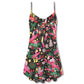 Christmas Pink Ribbon Support – Women's Summer Sleeveless V-Neck Camisole Dress
