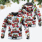 Gnome And Christmas Truck Merry Xmas - 3D Hoodie