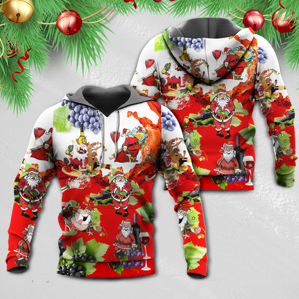 Santa Holiday Party Fun - 3D Hoodie