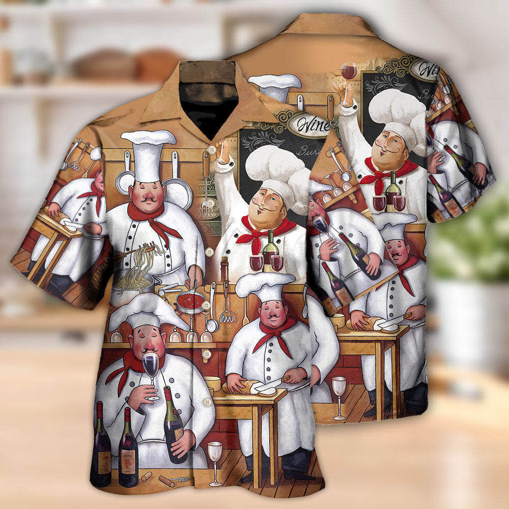 Master Chef Vintage Cooking Art – Hawaiian Shirt