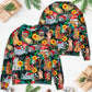 Christmas Dog Santa Merry Xmas Style – Sweater - Ugly Christmas Sweater