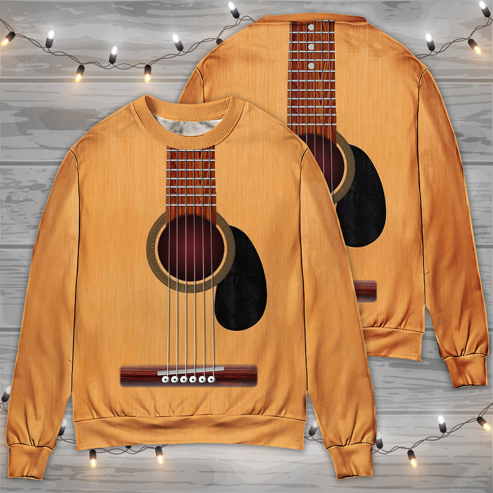 Amazing Guitar Music Basic Style – Sweater - Ugly Christmas Sweater