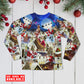 Christmas Up On Rooftop Santa's Busiest Night - Pajamas Long Sleeve - Owls Matrix LTD