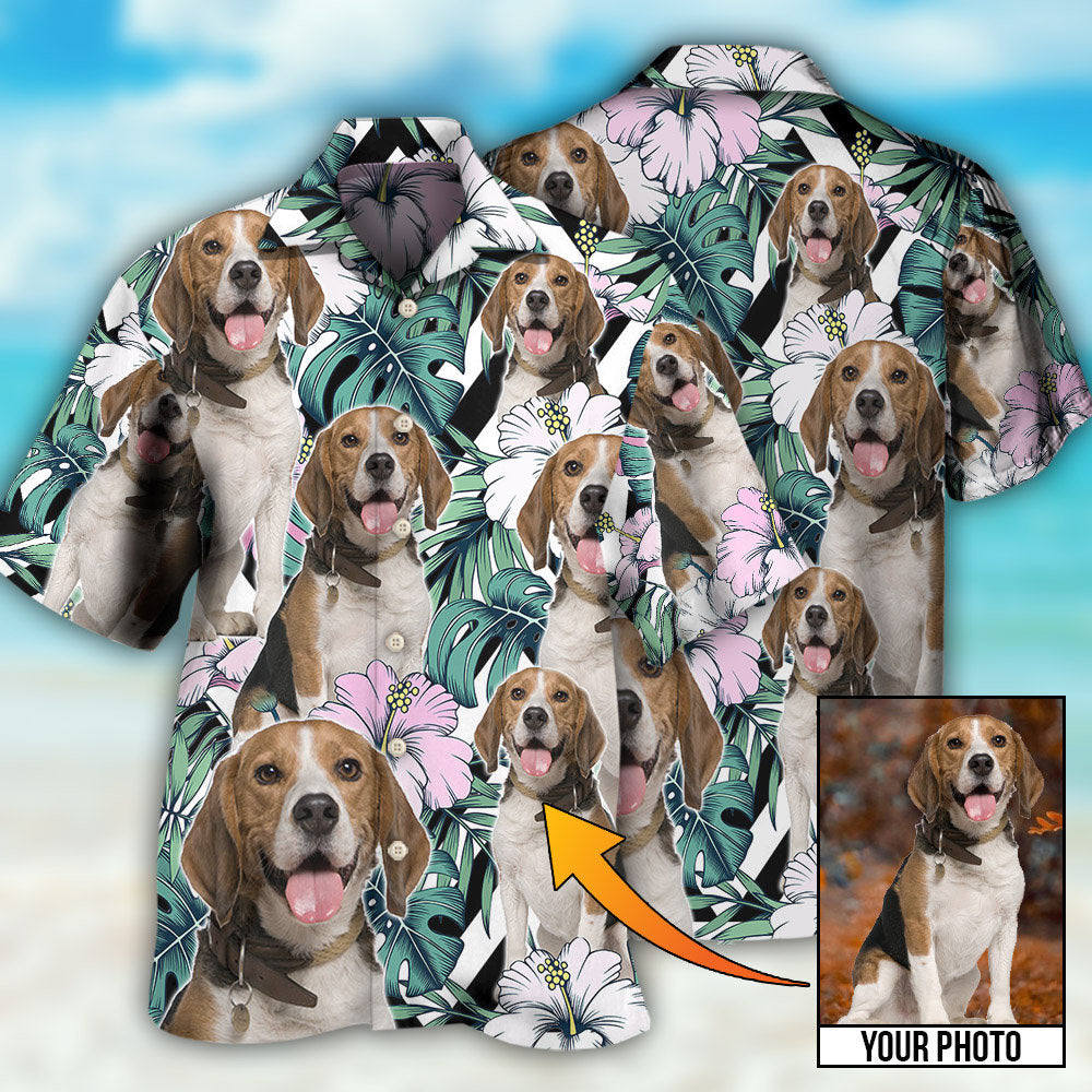 Sweet Dog Custom Photo Personalized - Hawaiian Shirt