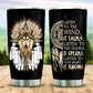 Native Wolf Wisdom 20 Oz Tumbler For Hot Cold Drinks And Travel