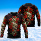 Skull And Roses Art - 3D Hoodie