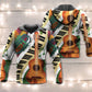 Guitar Vintage Classic Music Style - Hoodie