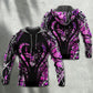 Hunting Girl Pink Camouflage Deer Style - Hoodie