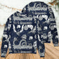 Dragon Skull Old Ship Sea Life Art – Sweater - Ugly Christmas Sweater