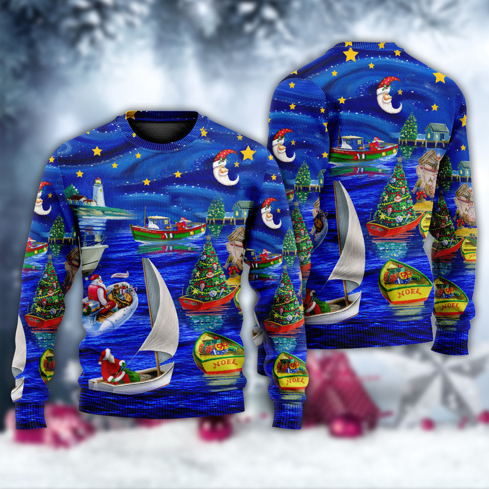 Christmas Is Coming Starry Night – Sweater - Ugly Christmas Sweater