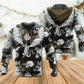 Dragon Skull Gothic Flight - 3D Hoodie