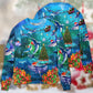 Christmas Whales Under The Sea – Sweater - Ugly Christmas Sweater