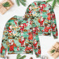 Christmas Santa Vacation Beach Joyful – Sweater - Ugly Christmas Sweater